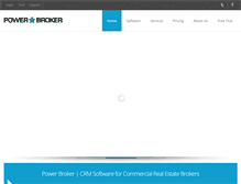 Tablet Screenshot of powerbrokersoftware.com